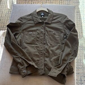Kuhl Forest Green Jean Jacket